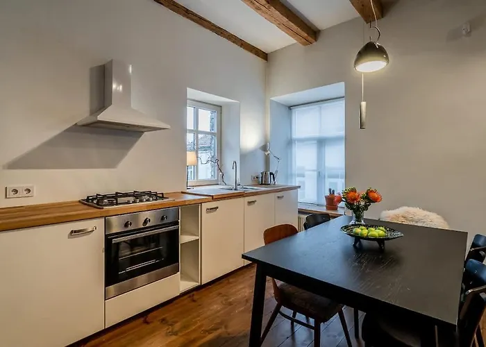 Domillion 1bdr Unique And Warm Old Town Tr41 Apartament Wilno