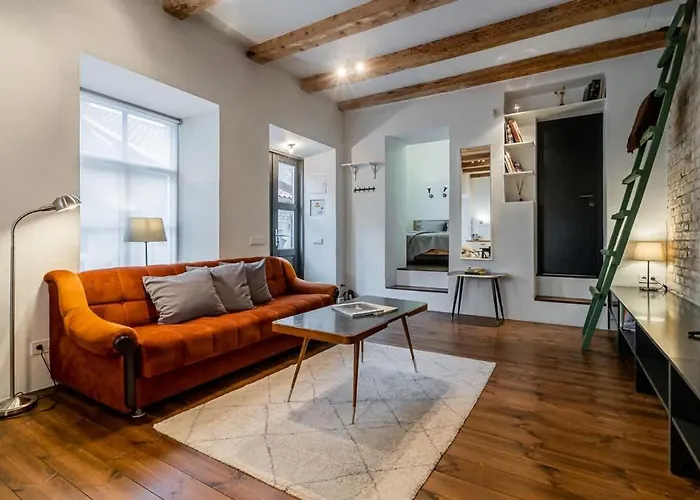 Domillion 1bdr Unique And Warm Old Town Tr41 Apartman Vilnius