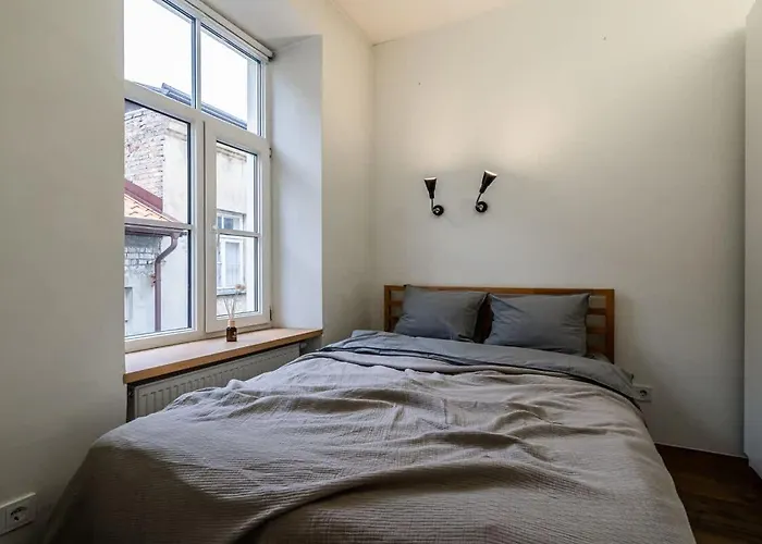 Domillion 1bdr Unique And Warm Old Town Tr41 ヴィリニュス